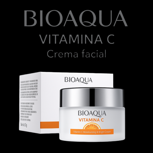 CREMA FACIAL WHITE ANTI MANCHAS CON VITAMINA C BIOAQUA