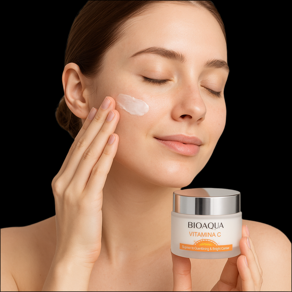 CREMA FACIAL WHITE ANTI MANCHAS CON VITAMINA C BIOAQUA