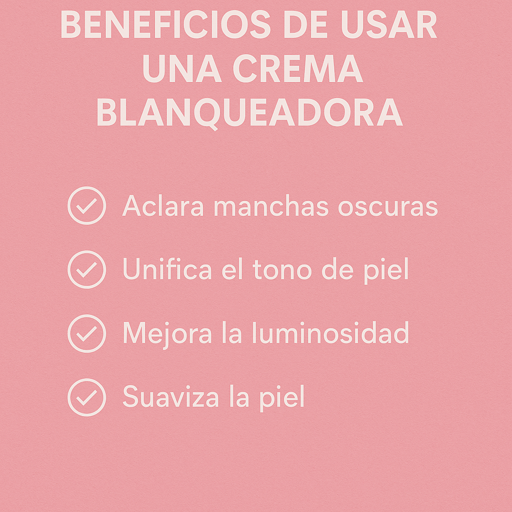 CREMA BLANQUEADORA DESPIGMENTANTE BIOAQUA