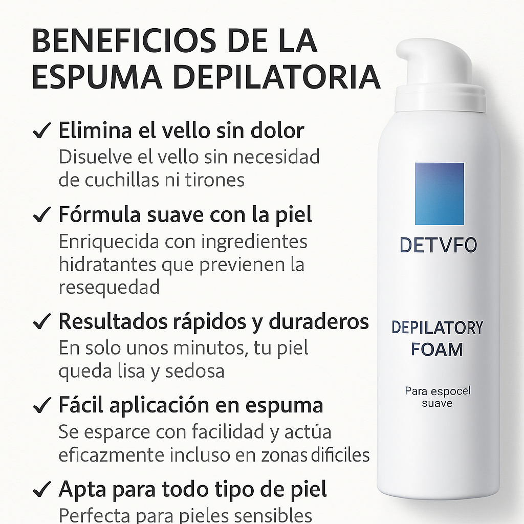 ESPUMA DEPILATORIA DETVFO