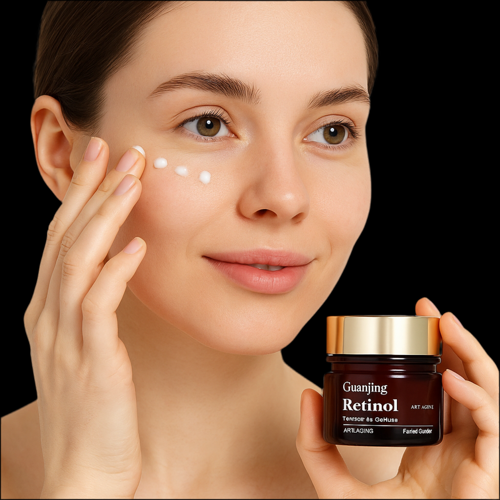 CREMA FACIAL PARA OJOS ANTIEDAD DE RETINOL GUANJING